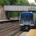 Metro-North Commuter Railroad M-7A @ Irvington (Hudson Line). Photo taken by Brian Weinberg, 5/17/2007.