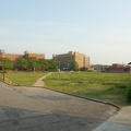 East 105 St (L). Empty lot next to station. Photo taken by Brian Weinberg, 5/28/2007.