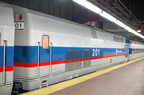 Metro-North Commuter Railroad P32AC-DM 201 @ Grand Central Terminal. Was paired with P32AC-DM 203 to head up a Harlem Line inspe