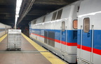 Metro-North Commuter Railroad P32AC-DM 203 @ Grand Central Terminal. Was paired with P32AC-DM 201 to head up a Harlem Line inspe