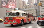 FDNY Firetruck 34 @ 42 St and 8 Av. Photo taken by Brian Weinberg, 7/10/2007.