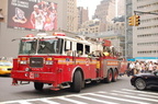 FDNY Firetruck 21 @ 42 St and 8 Av. Photo taken by Brian Weinberg, 7/10/2007.