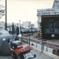 H&M/PATH Henderson Yard during a fan trip. Photo taken by John Lung, July 1988.