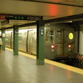 R-68A 5072 @ 14 St - Union Square (W). Note that the rear sign was set incorrectly. Photo taken by Brian Weinberg, 8/7/2007.