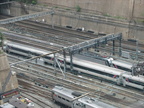 NJT Comet IIM 5427 and ALP-46 4613 @ Penn Station. Photo taken by Brian Weinberg, 8/17/2007.