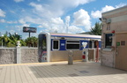 Miami Metrorail car 222 @ Palmetto Station. Photo taken by Brian Weinberg, 9/12/2007.