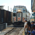 Tri-Rail cab car 501 @ Metrorail Transfer Station. Photo taken by Brian Weinberg, 9/12/2007.