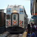 Tri-Rail cab car 501 @ Metrorail Transfer Station. Photo taken by Brian Weinberg, 9/12/2007.