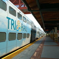 Tri-Rail cab car 501 @ Sheridan Street Station. Photo taken by Brian Weinberg, 9/12/2007.