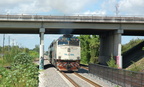 Tri-Rail F40PHC-2C 808 @ Sheridan Street Station. Photo taken by Brian Weinberg, 9/12/2007.