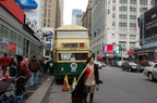 NYCT 2124 &quot;Queen Mary&quot; (ex-Fifth Avenue Coach Company) @ 33 St and 7 Av. Photo taken by Brian Weinberg, 12/19/2007.