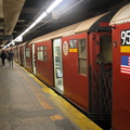 R-36WF 9611 @ Times Square - 42 St (7). Photo taken by Brian Weinberg, 10/13/2003.