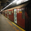 R-36WF 9609 @ Times Square - 42 St (7). Photo taken by Brian Weinberg, 10/13/2003.