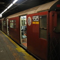 R-36WF 9585 @ Times Square - 42 St (7). Photo taken by Brian Weinberg, 10/21/2003.