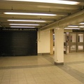 Looking south from inside the IND station towards the PATH concourse (where the mall used to be).