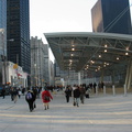A lot of news trucks.  Photo taken by Brian Weinberg, 11/24/2003.
