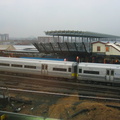 View of unfinished renovations @ Jamaica LIRR station.