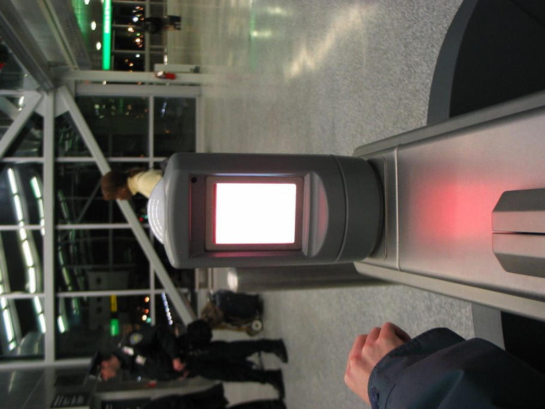If you swipe a non-AirTrain Unlimited MetroCard you get a red "NO GO" screen. IMG_7372.jpg