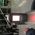 If you swipe a non-AirTrain Unlimited MetroCard you get a red "NO GO" screen.