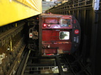 R-33WF 9310 @ Flatbush Av on a MOD trip. Photo taken by Brian Weinberg, 12/21/2003.