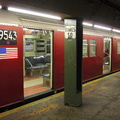 R-36WF 9543 @ Times Square - 42 St (7). Photo taken by Brian Weinberg, 5/7/2003.