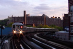 June 1, 2003 - NEW (1) North of 96 St / Sunset over Broadway