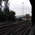 Jamaica Yard, as seen from the MOD train. Photo taken by Brian Weinberg, 6/8/2003.