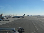 EL AL Boeing 747-400 4X-ELA and another one away from the terminal @ Terminal 4 (JFK). Photo taken by Brian Weinberg, 1/11/2004.