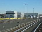 AirTrain JFK Yard on the Howard Beach leg. Photo taken by Brian Weinberg, 1/11/2004.