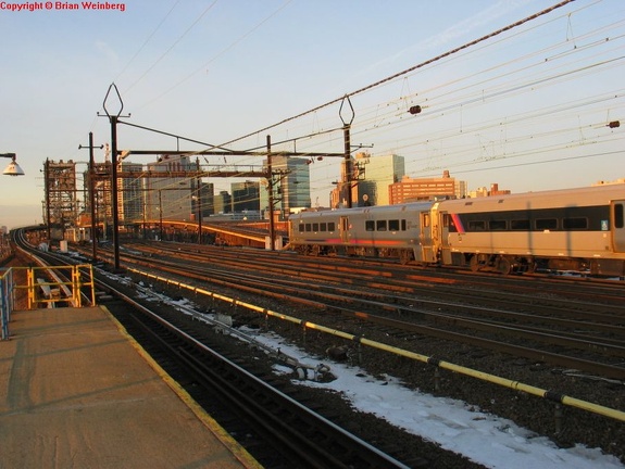 NJT Comet V Cab 6006 @ Harrison, NJ on 2/5/2004.