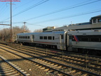 NJT Comet V Cab 6037 and Comet IV Cab 5021 @ Edison, NJ. Note the two cab cars coupled together. Photo taken by Brian Weinberg,