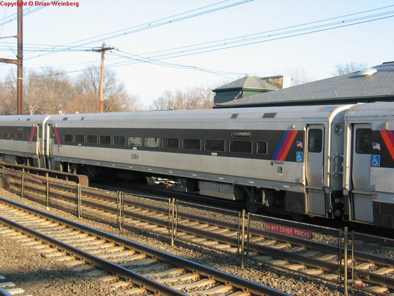 NJT Comet II 5384 @ Edison, NJ. Photo taken by Brian Weinberg, 2/13/2004.