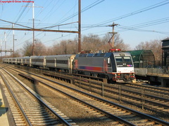 NJT ALP46 4613 @ Edison, NJ. Photo taken by Brian Weinberg, 2/13/2004.