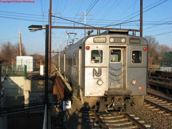 NJT Arrow III 1351 @ Edison, NJ. Photo taken by Brian Weinberg, 2/13/2004.