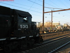 NS GP38-2 5313 @ Edison, NJ. Photo taken by Brian Weinberg, 2/13/2004.