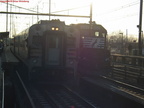 NJT Comet V Cab 6062 &amp; NS GP38-2 5313 @ Edison, NJ. Photo taken by Brian Weinberg, 2/13/2004.