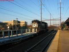 NS GP38-2 5313 @ Edison, NJ. Photo taken by Brian Weinberg, 2/13/2004.