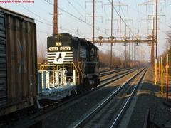 NS GP38-2 5313 @ Edison, NJ. Photo taken by Brian Weinberg, 2/13/2004.