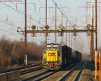 CSX GP38-2 2810 (ex-CR 8274) @ Edison, NJ. Photo taken by Brian Weinberg, 2/13/2004.