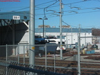 Newark City Subway car shops. Note the PCC's on the right. Photo taken by Brian Weinberg, 2/16/2004.