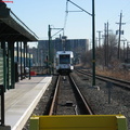 NJT NCS LRV 109A @ Grove Street (Bloomfield). Photo taken by Brian Weinberg, 2/16/2004.