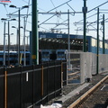 Newark City Subway car shops. Note the PCC's on the left. Photo taken by Brian Weinberg, 2/16/2004.