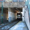 NJT NCS LRV 113B @ Norfolk Street. Photo taken by Brian Weinberg, 2/16/2004.