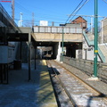 Newark City Subway Norfolk Street station. Photo taken by Brian Weinberg, 2/16/2004.