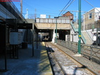 Newark City Subway Norfolk Street station. Photo taken by Brian Weinberg, 2/16/2004.