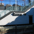 Newark City Subway Norfolk Street station. Photo taken by Brian Weinberg, 2/16/2004.