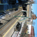 Newark City Subway Norfolk Street station. Photo taken by Brian Weinberg, 2/16/2004.