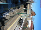 Newark City Subway Norfolk Street station. Photo taken by Brian Weinberg, 2/16/2004.