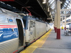 Amtrak AEM7 952 @ Newark Penn Station. Photo taken by Brian Weinberg, 2/16/2004.