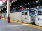 Amtrak AEM7 952 @ Newark Penn Station. Photo taken by Brian Weinberg, 2/16/2004.